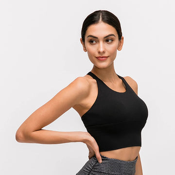 Women's Spaghetti Straps Crop Top Sports Bra Women's Spaghetti Straps Crop Top Sports Bra