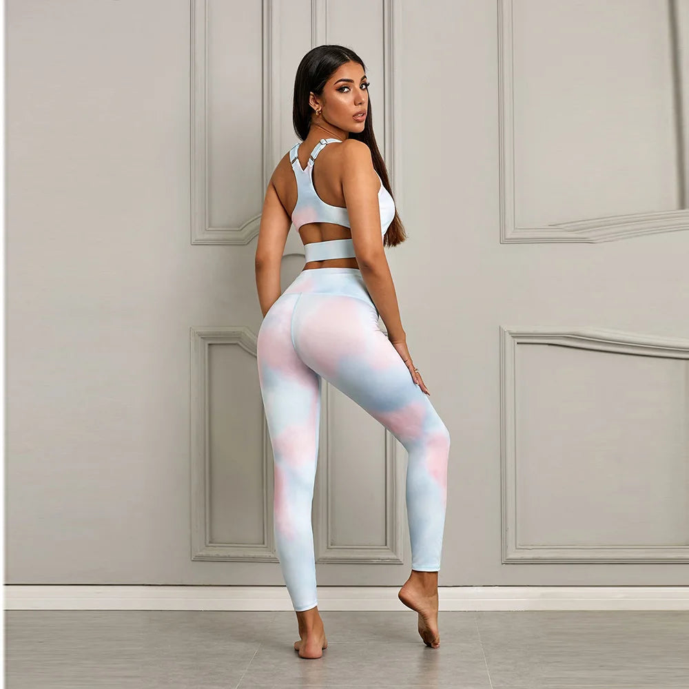 Move Like Diva Women's Seamless Sports Suits Set