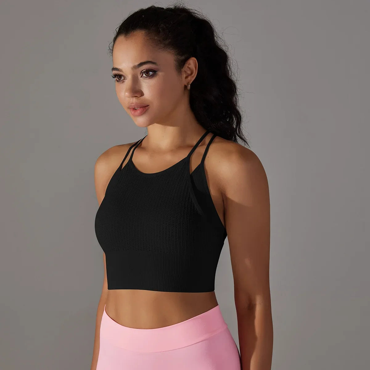 Move Like Diva Seamless Gym Sports Bra