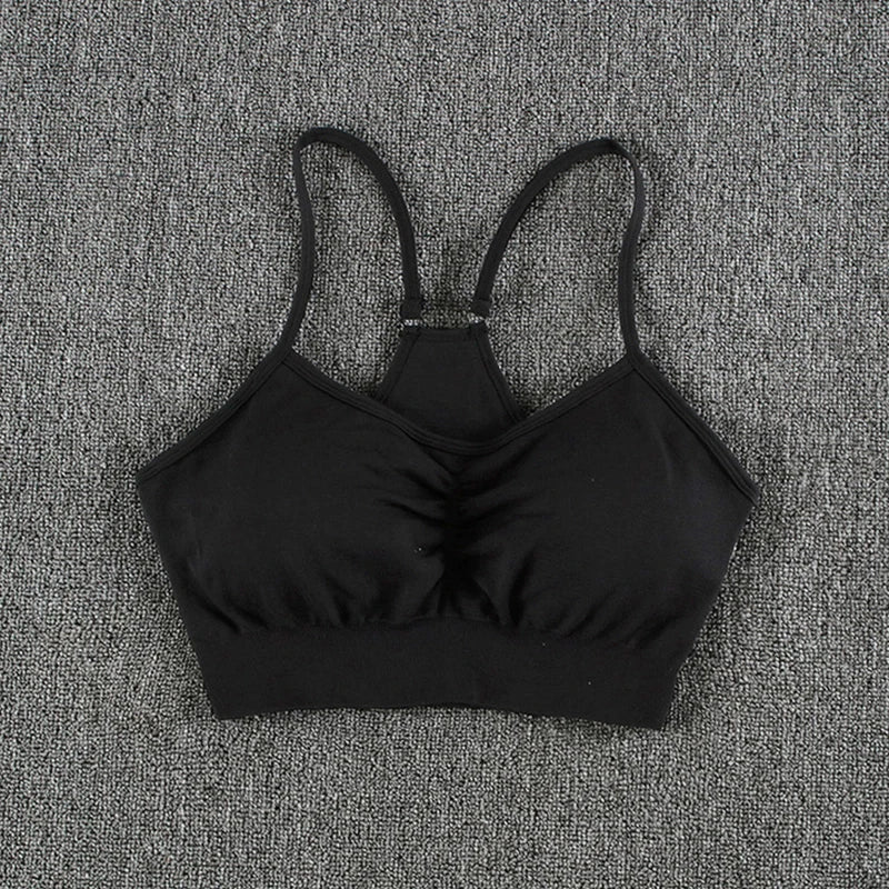 Move Like Diva Push-Up Padded Sports Bra