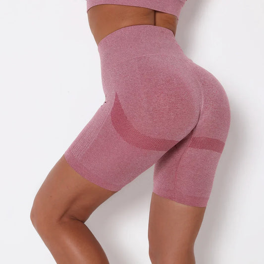 Move Like Diva High Waist Yoga Shorts