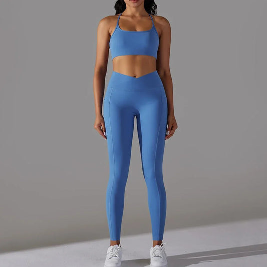 Move Like Diva Seamless Women's Sports Suits Set