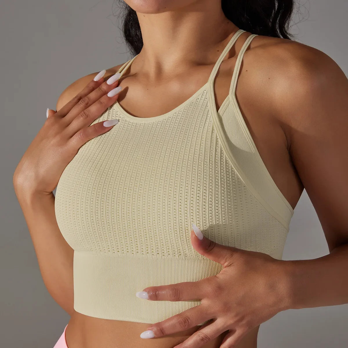 Move Like Diva Seamless Gym Sports Bra